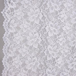 Weiße „Blonda Rebrodé Bridal Garden“-Spitze - Ribes y Casals