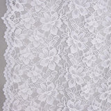 Weiße „Blonda Rebrodé Bridal Garden“-Spitze - Ribes y Casals