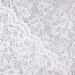 Weiße „Blonda Rebrodé Bridal Garden“-Spitze - Ribes y Casals