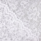 Weiße „Blonda Rebrodé Bridal Garden“-Spitze - Ribes y Casals
