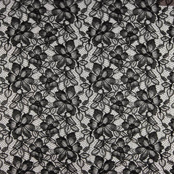 Schwarze Braut-Spitze „Bridal Garden“ - Ribes y Casals