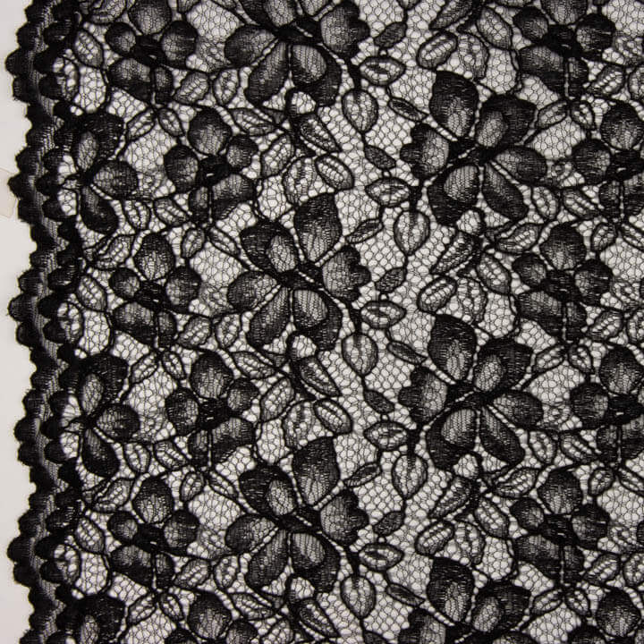 Schwarze Braut-Spitze „Bridal Garden“ - Ribes y Casals