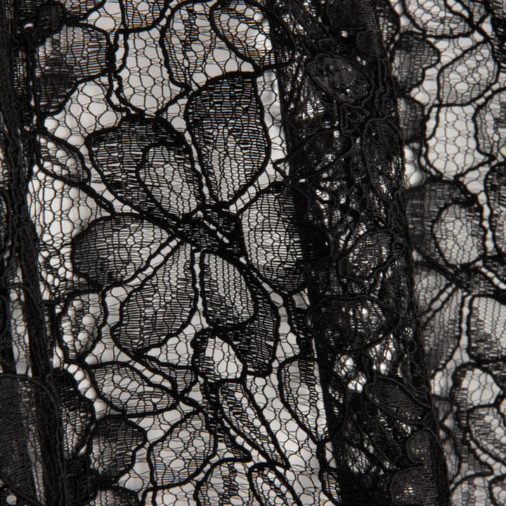 Schwarze Braut-Spitze „Bridal Garden“ - Ribes y Casals