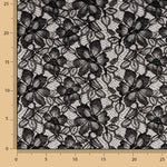 Schwarze Braut-Spitze „Bridal Garden“ - Ribes y Casals