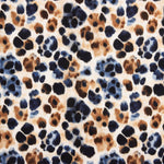 Viskosestoff-Satin mit Animalprint „Urban Safari“ - Ribes y Casals