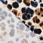 Viskosestoff-Satin mit Animalprint „Urban Safari“ - Ribes y Casals