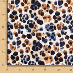 Viskosestoff-Satin mit Animalprint „Urban Safari“ - Ribes y Casals