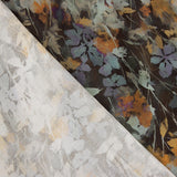 Bedrucktes Viskosestoff-Satin „Autumn“ - Ribes y Casals