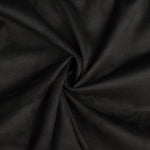 Scuba-Strick, Veloursleder, schwarz - Ribes y Casals