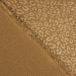 Bedruckte Cordhose mit Leopardenmuster in Karamellbraun - Ribes y Casals