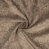 Cordstoff mit Leopardenmuster in Kakaobraun - Ribes y Casals