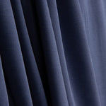 Einfarbiger Viskose-Jersey in Denim-Blau, stonewashed - Ribes y Casals