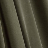 Grün-khaki-farbene Viskose mit glatter Struktur, stonewashed - Ribes y Casals