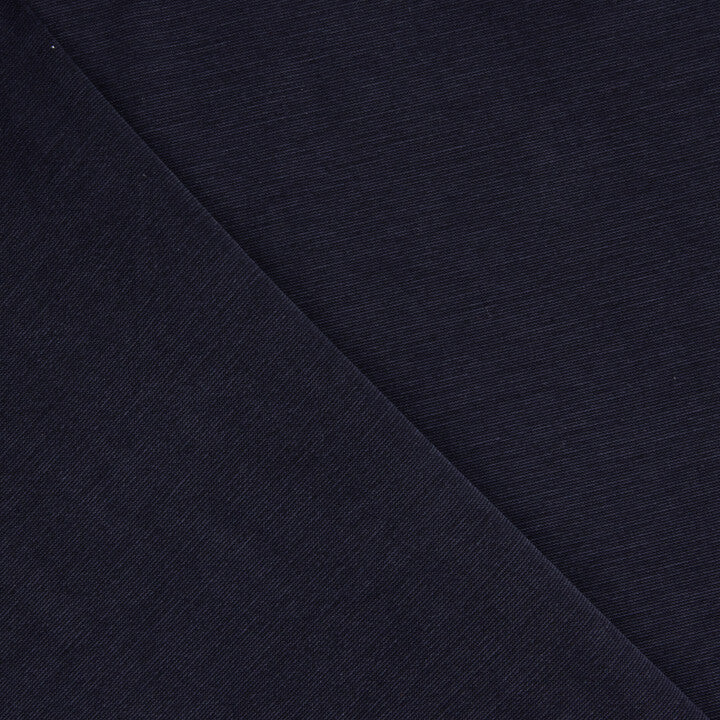 Viskose-Jersey in Marineblau, stonewashed - Ribes y Casals