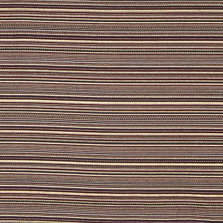Lurex-Brokat mit Streifen im Alpujarra-Stil in Granatrot und Rosa - Ribes y Casals