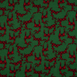 Grünes T-Shirt mit schottischen Rentieren - Ribes y Casals