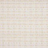 Lumière-Tweed aus Wolle in Elfenbein mit Gold-Lurex - Ribes y Casals