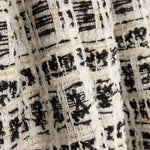 Lumière Ébano-Woll-Tweed mit Gold-Lurex - Ribes y Casals
