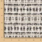 Lumière Ébano-Woll-Tweed mit Gold-Lurex - Ribes y Casals