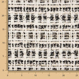 Lumière Ébano-Woll-Tweed mit Gold-Lurex - Ribes y Casals