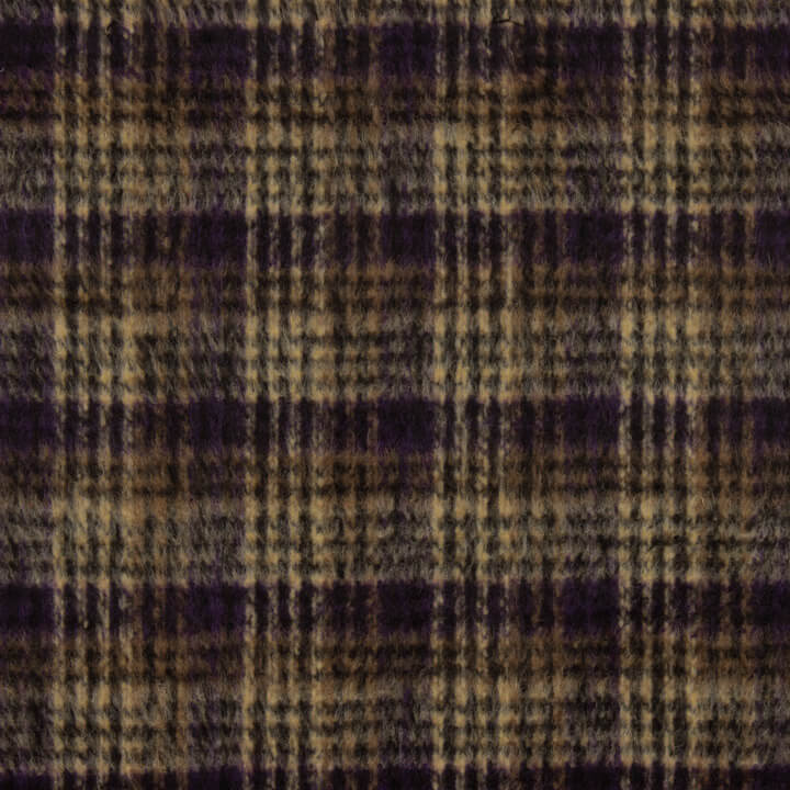 Doppelgewebe-Inverness-Tweed mit Karos - Ribes y Casals