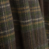 Loden aus Sherwood-Wolle mit Karos, braun und grün - Ribes y Casals