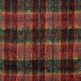 Glencoe-Tweed, Doppelgewebe, rot und türkis - Ribes y Casals