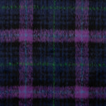 Doppelgewebe-Braemar-Tweed in Nachtblau und Violett - Ribes y Casals
