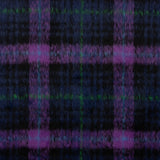 Doppelgewebe-Braemar-Tweed in Nachtblau und Violett - Ribes y Casals