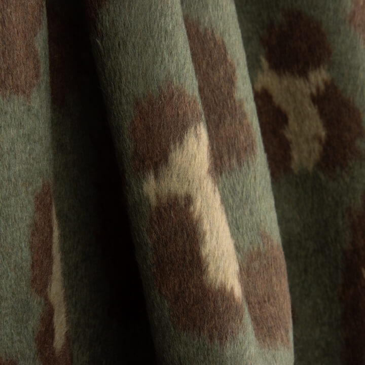 Loden aus Wolle „Serengeti Safari“ in Khaki - Ribes y Casals
