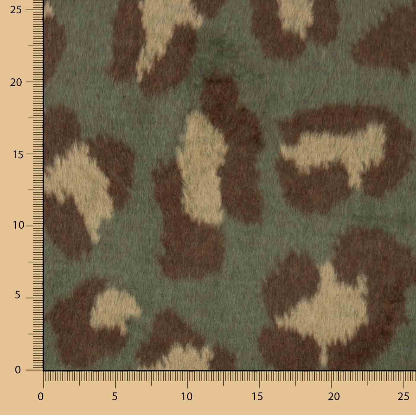 Loden aus Wolle „Serengeti Safari“ in Khaki - Ribes y Casals