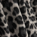 Loden aus Wolle, Serengeti, Leopardenmuster, grau - Ribes y Casals