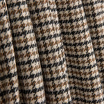 Loden aus Wolle mit Hahnentritt in Beige und Schwarz - Ribes y Casals
