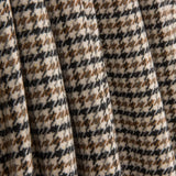 Loden aus Wolle mit Hahnentritt in Beige und Schwarz - Ribes y Casals