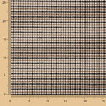Loden aus Wolle mit Hahnentritt in Beige und Schwarz - Ribes y Casals