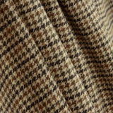 Loden aus Wolle mit Hahnentritt in Beige und Braun - Ribes y Casals