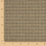 Loden aus Wolle mit Hahnentritt in Beige und Braun - Ribes y Casals