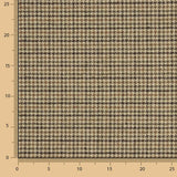 Loden aus Wolle mit Hahnentritt in Beige und Braun - Ribes y Casals