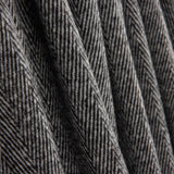 Loden aus Wolle mit Fischgrat-Muster in Grau und Schwarz - Ribes y Casals