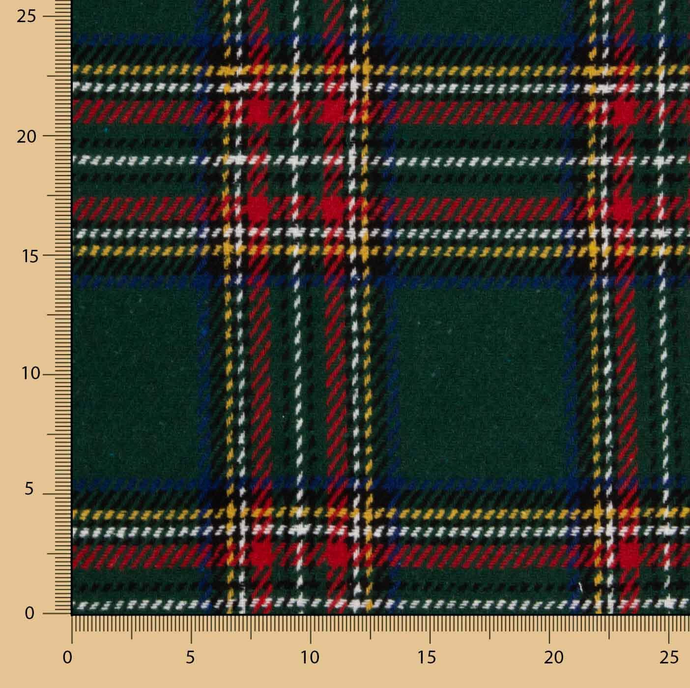 Loden aus Wolle, Edinburgh, grün - Ribes y Casals