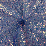 Spinnennetz-Paillettentüll mit blauen Pailletten - Ribes y Casals