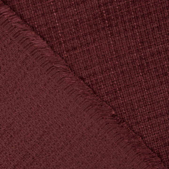 Tweed aus dunkelroter Wolle - Ribes y Casals