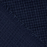 Marineblauer Woll-Tweed - Ribes y Casals