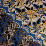 Bestickte Stickerei mit Pailletten, Alhambra-Blau - Ribes y Casals