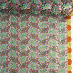 Bestickte Variante mit Paillettenstoff, Alhambra, orange/gelb - Ribes y Casals