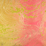 Jacquard „Fantasía Vórtice“ in Fuchsia und Limette - Ribes y Casals