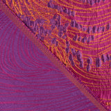 Jacquard-Muster „Vortice“ in Lila und Orange - Ribes y Casals