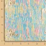 Jacquard-Muster mit türkisfarbenen Glitzerelementen, mehrfarbig - Ribes y Casals