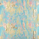 Jacquard-Muster mit türkisfarbenen Glitzerelementen, mehrfarbig - Ribes y Casals