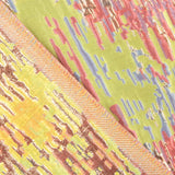 Jacquard-Muster „Fantasía Destellos“ in Limettengrün und mehrfarbig - Ribes y Casals